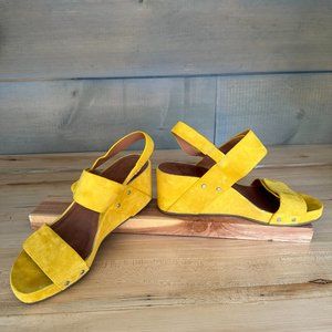 Kenneth Cole Gentle Souls Gianna Signature Slingback Wedge Sandal - Size 9